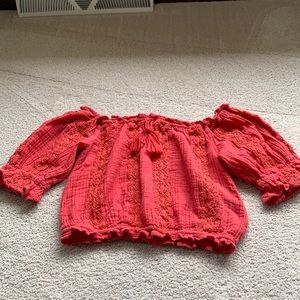 AE detailed crop top